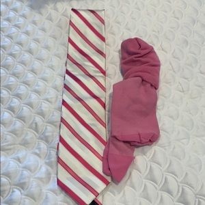 Tie and socks
